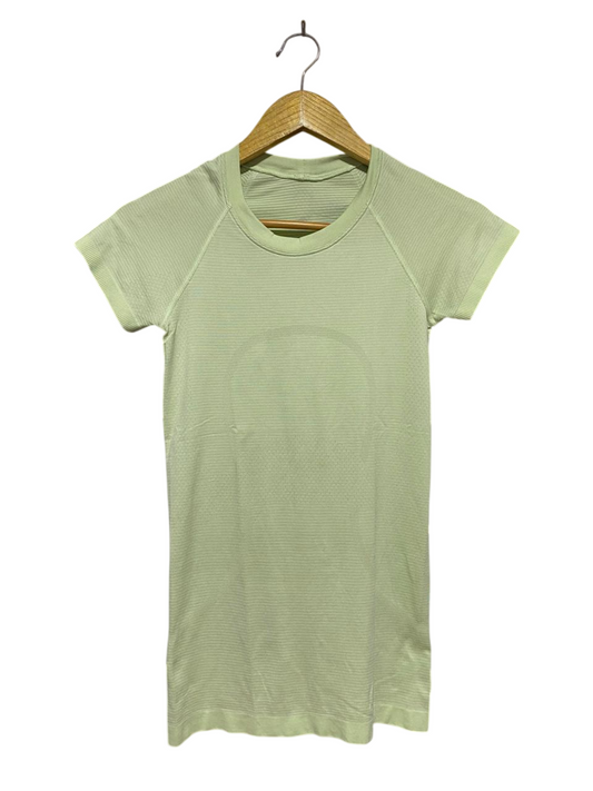 LULULEMON |XS| BUST 13| SWIFTLY TECH SHORT SLEEVE 2.0 – PALE LIME / WASHED YELLOW