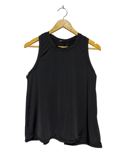 LULULEMON |M| BUST 17| HIGH-NECK RUN AND TRAIN TANK TOP - CORE BLACK