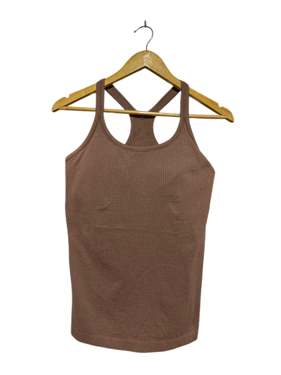 LULULEMON |S| BUST 15| EBB TO STREET TANK TOP - ROASTED BROWN
