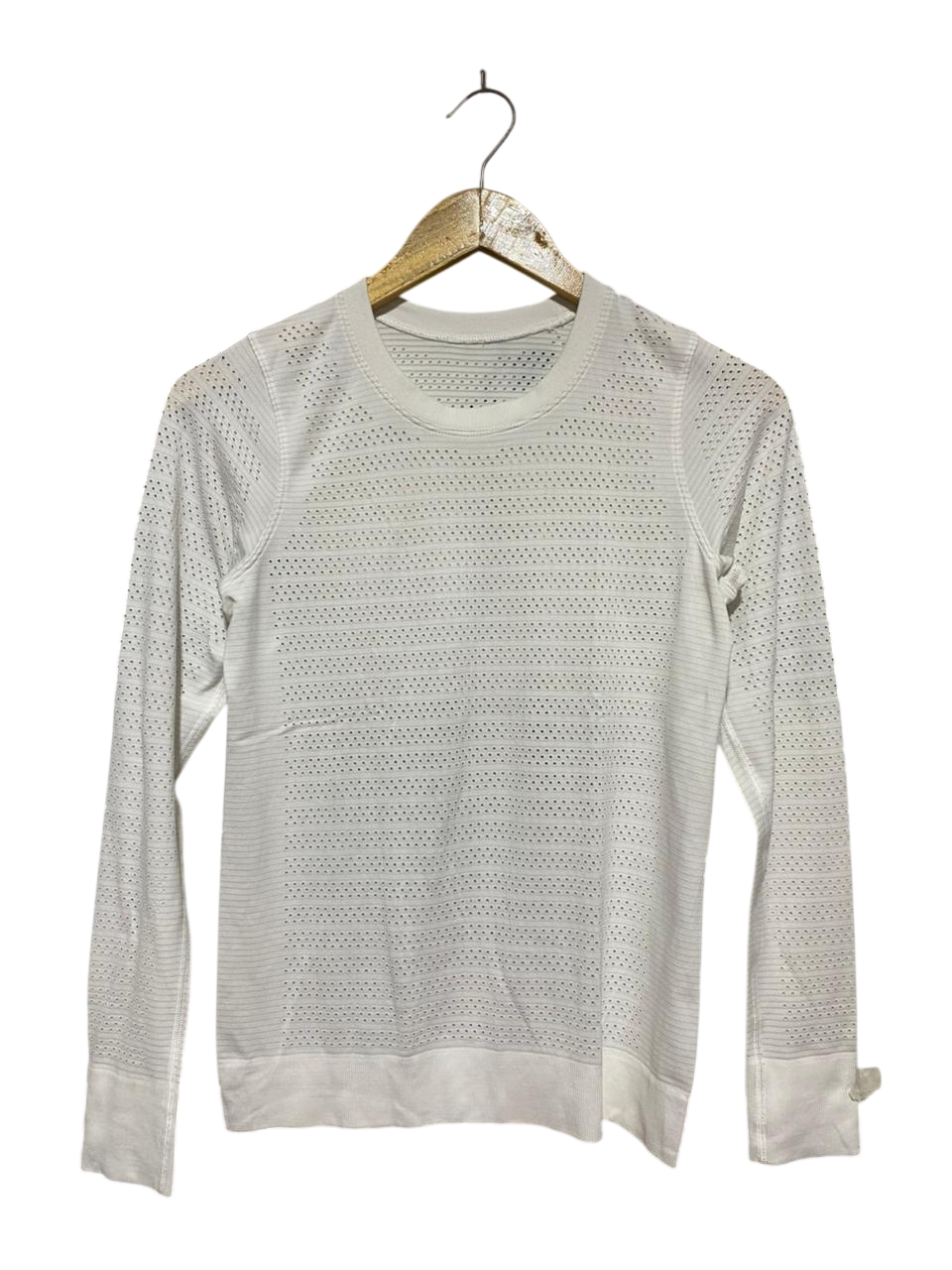 LULULEMON |S| BUST 16| SWIFTLY TECH LONG SLEEVE 2.0 - WHITE