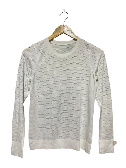LULULEMON |S| BUST 16| SWIFTLY TECH LONG SLEEVE 2.0 - WHITE