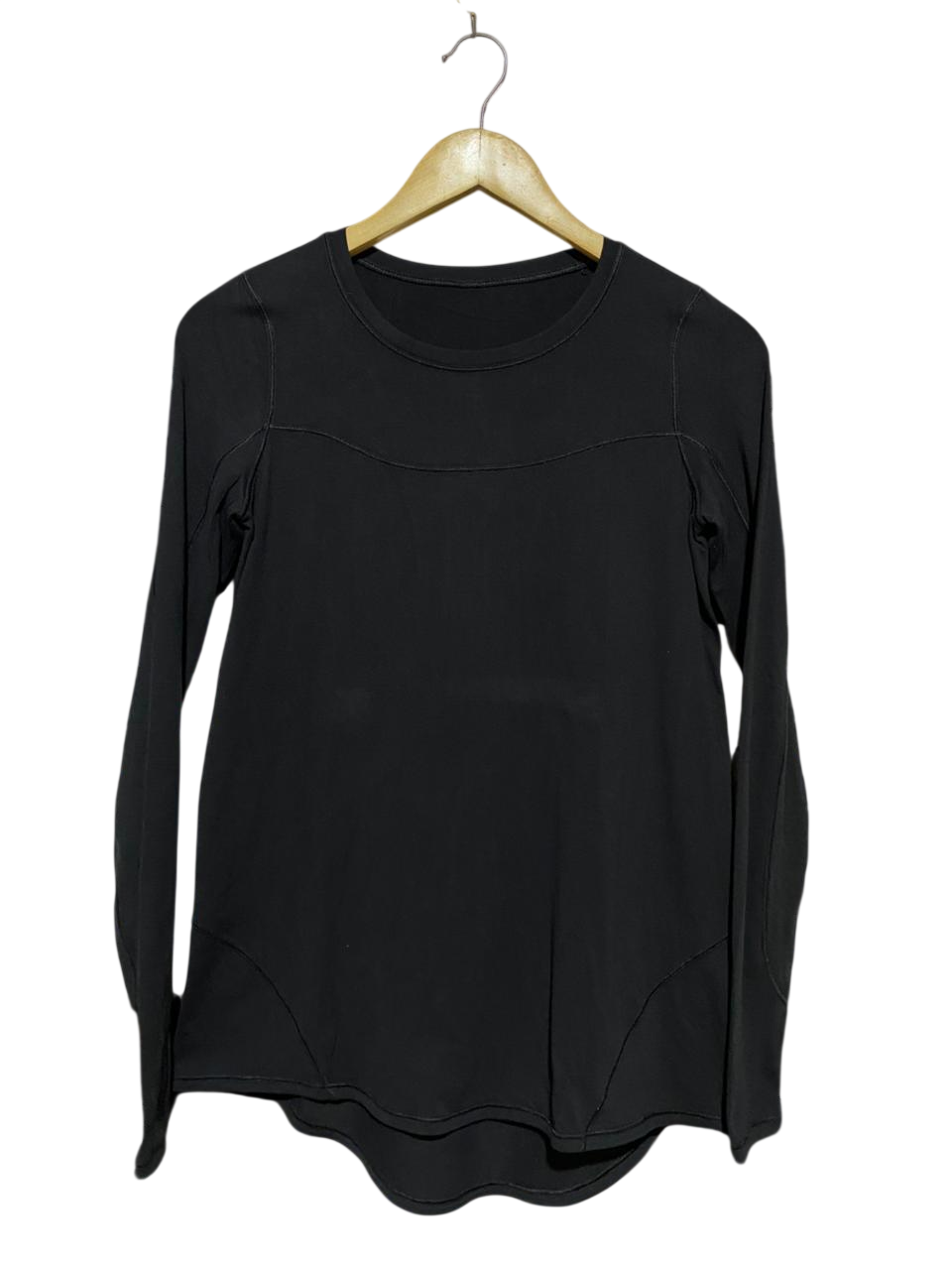 LULULEMON |S| BUST 16| ALL IT TAKES LONG SLEEVE - CLASSIC BLACK