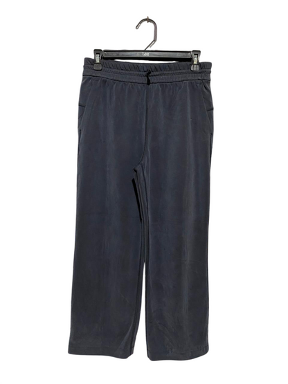 LULULEMON | M| WAIST 28| HIGH-RISE WIDE-LEG LOUNGE PANTS – COBALT CHARCOAL / SOFT MATTE FINISH