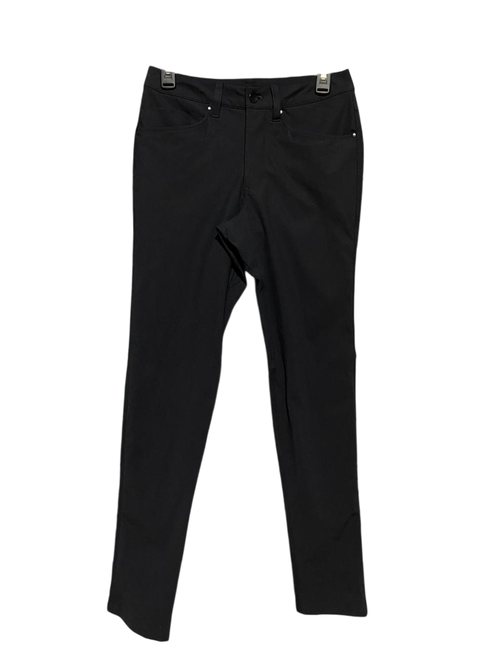 LULULEMON |S| WAIST 28| ABC SLIM-FIT TROUSERS – CLASSIC BLACK VERSATILE CHINOS