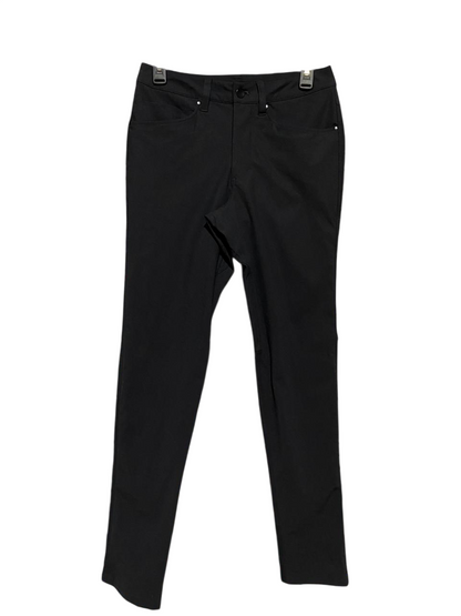LULULEMON |S| WAIST 28| ABC SLIM-FIT TROUSERS – CLASSIC BLACK VERSATILE CHINOS