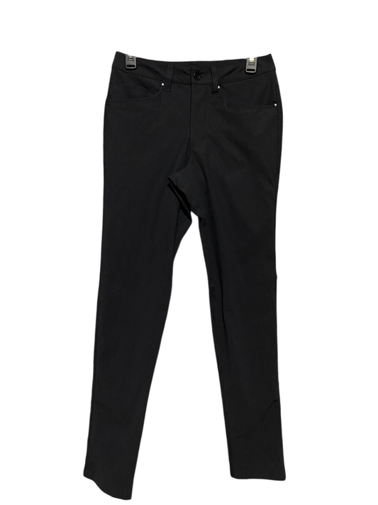 LULULEMON |S| WAIST 28| ABC SLIM-FIT TROUSERS – CLASSIC BLACK VERSATILE CHINOS