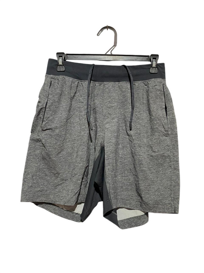 LULULEMON | M| WAIST 28| TRAINING SHORTS HEATHER GREY PERFORMANCE GEAR
