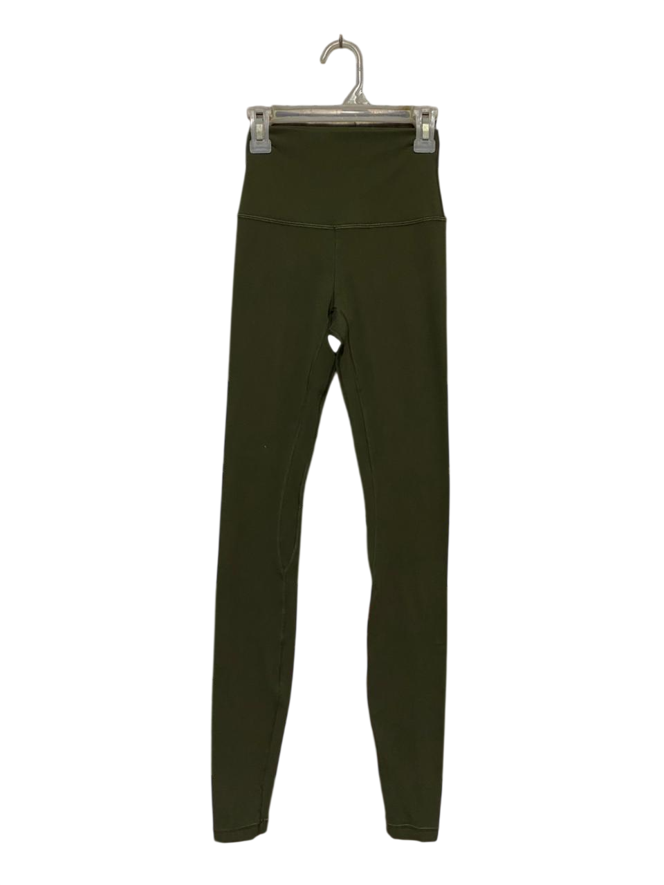 LULULEMON | XXS| WAIST 20| OLIVE GREEN BUTTERY-SOFT YOGA PANTS
