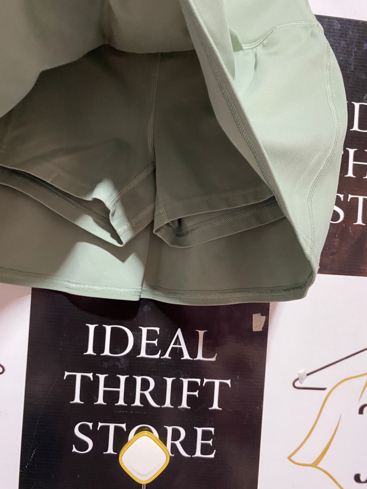 LULULEMON | XXS| WAIST 22| PREMIUM HIGH-WAISTED ATHLETIC SKORT – SAGE GREEN PERFORMANCE WEAR