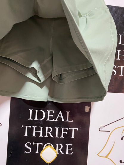 LULULEMON | XXS| WAIST 22| PREMIUM HIGH-WAISTED ATHLETIC SKORT – SAGE GREEN PERFORMANCE WEAR