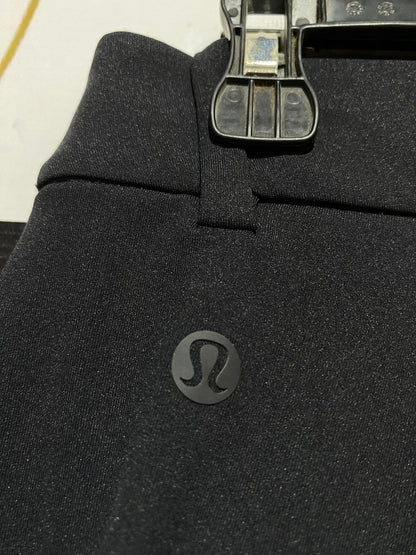 LULULEMON |M| WAIST 29| PREMIUM HIGH-WAISTED WIDE-LEG TROUSERS – ELEGANT BLACK TAILORED PANTS