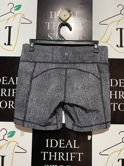 LULULEMON |M| WAIST 29| PREMIUM PATTERNED BIKER SHORTS