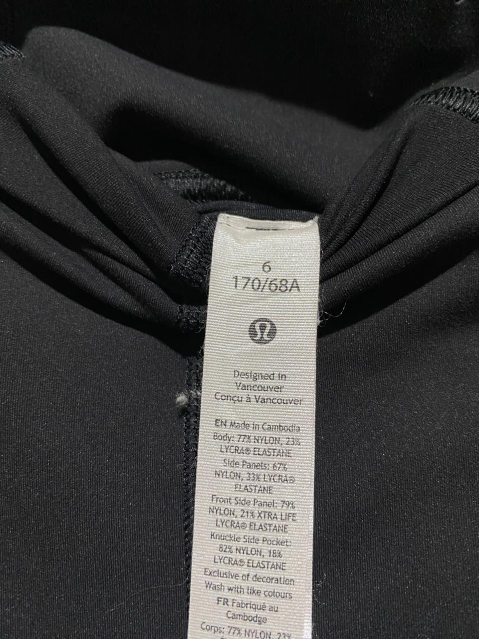 LULULEMON | XS| WAIST 24| PREMIUM HIGH-WAISTED MESH PANEL LEGGINGS