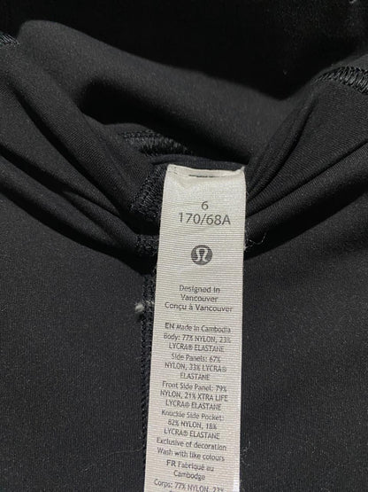 LULULEMON | XS| WAIST 24| PREMIUM HIGH-WAISTED MESH PANEL LEGGINGS