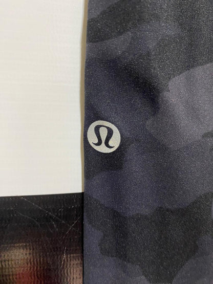 LULULEMON | M| WAIST 28| PREMIUM DARK CAMO REFLECTIVE RUNNING TIGHTS