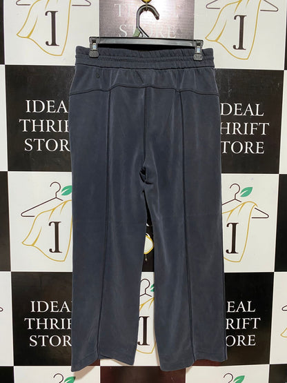 LULULEMON | M| WAIST 28| HIGH-RISE WIDE-LEG LOUNGE PANTS – COBALT CHARCOAL / SOFT MATTE FINISH