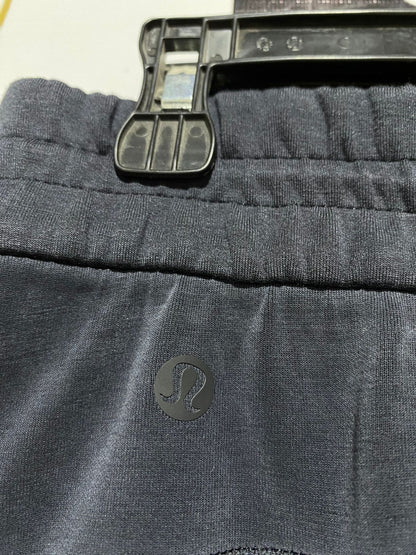 LULULEMON | M| WAIST 28| HIGH-RISE WIDE-LEG LOUNGE PANTS – COBALT CHARCOAL / SOFT MATTE FINISH