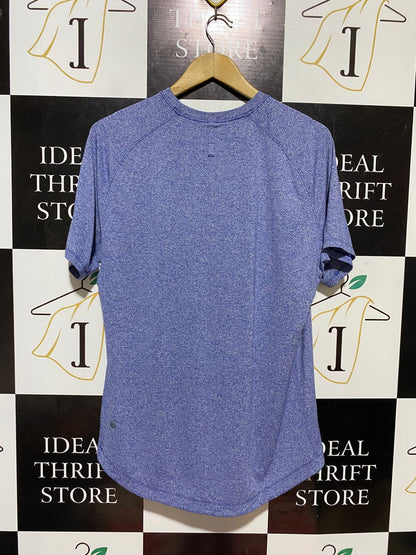 LULULEMON |L| BUST 19| METAL VENT TECH SHORT SLEEVE 2.0 - HEATHERED PERIWINKLE