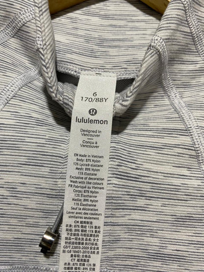 LULULEMON |M| BUST 16| DEFINE JACKET - HEATHERED STRIATED LIGHT GREY