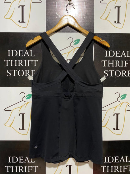 LULULEMON |S| BUST 15| POWER Y TANK TOP - CLASSIC BLACK