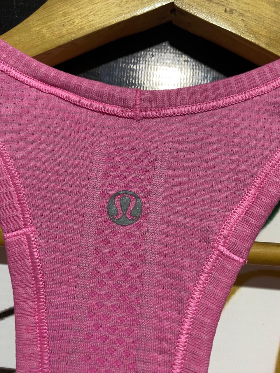 LULULEMON |S| BUST 15| SWIFTLY TECH RACERBACK TANK TOP 2.0 - SONIC PINK