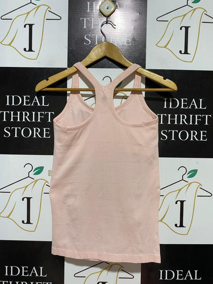 LULULEMON |XS| BUST 14| EBB TO STREET TANK TOP - STRAWBERRY MILKSHAKE