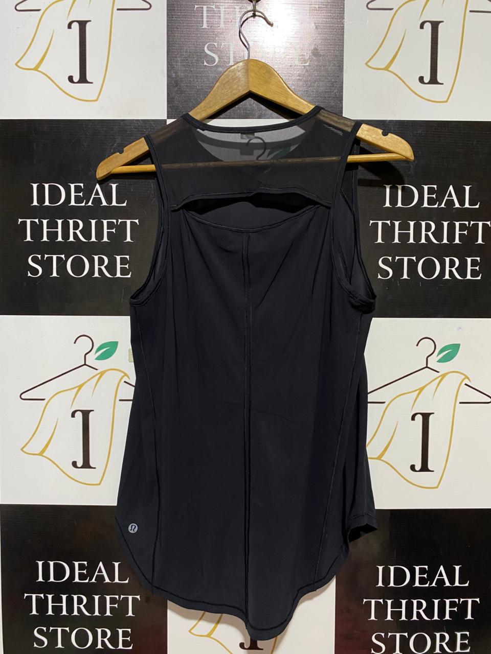 LULULEMON |S| BUST 16| SCULPT TANK TOP - CORE BLACK
