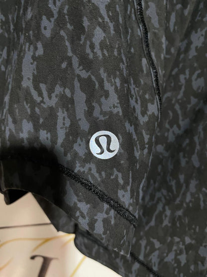 LULULEMON |S| BUST 16| SCULPT TANK TOP - LEOPARD CAMO DEEP COAL