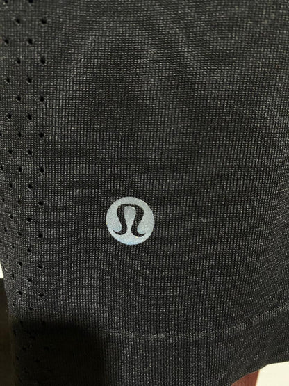LULULEMON |L| BUST 19| SWIFTLY TECH HIGH-NECK TANK TOP 2.0 – CLASSIC BLACK MESH
