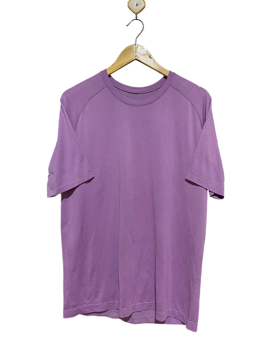 LULULEMON |L| BUST 21| SWIFTLY TECH SHORT-SLEEVE SHIRT 2.0 IN PURPLE HIGHLIGHT