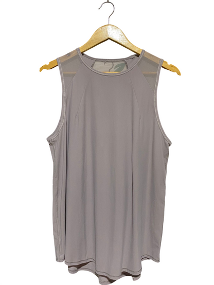 LULULEMON |M| BUST 18| SCULPT TANK TOP IN TAUPE GREY