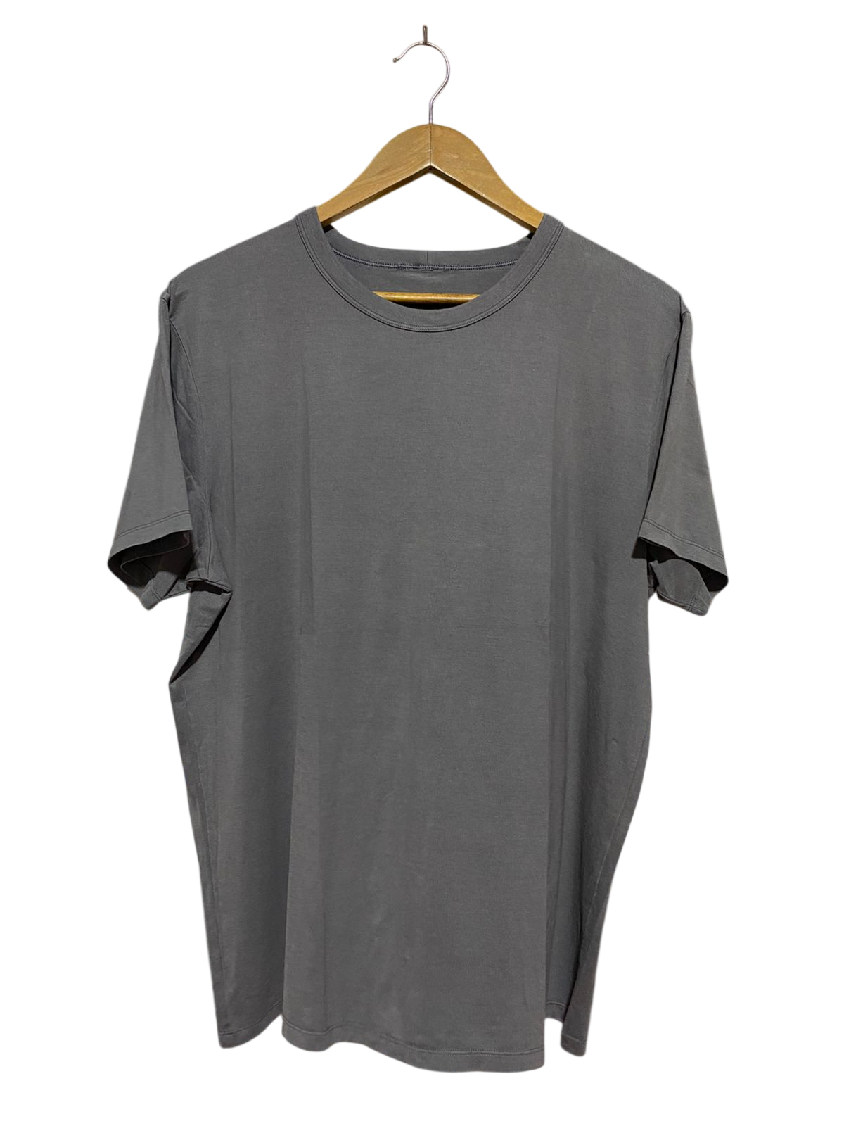 LULULEMON |XL| BUST 22| FUNDAMENTAL T-SHIRT IN ASPHALT GREY