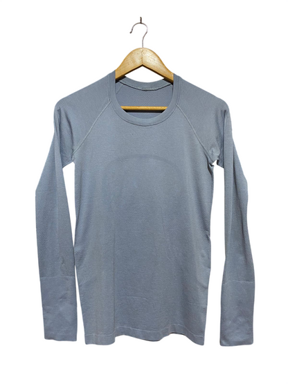 LULULEMON |S| BUST 15| SWIFTLY TECH LONG-SLEEVE SHIRT 2.0 IN CHAMBRAY