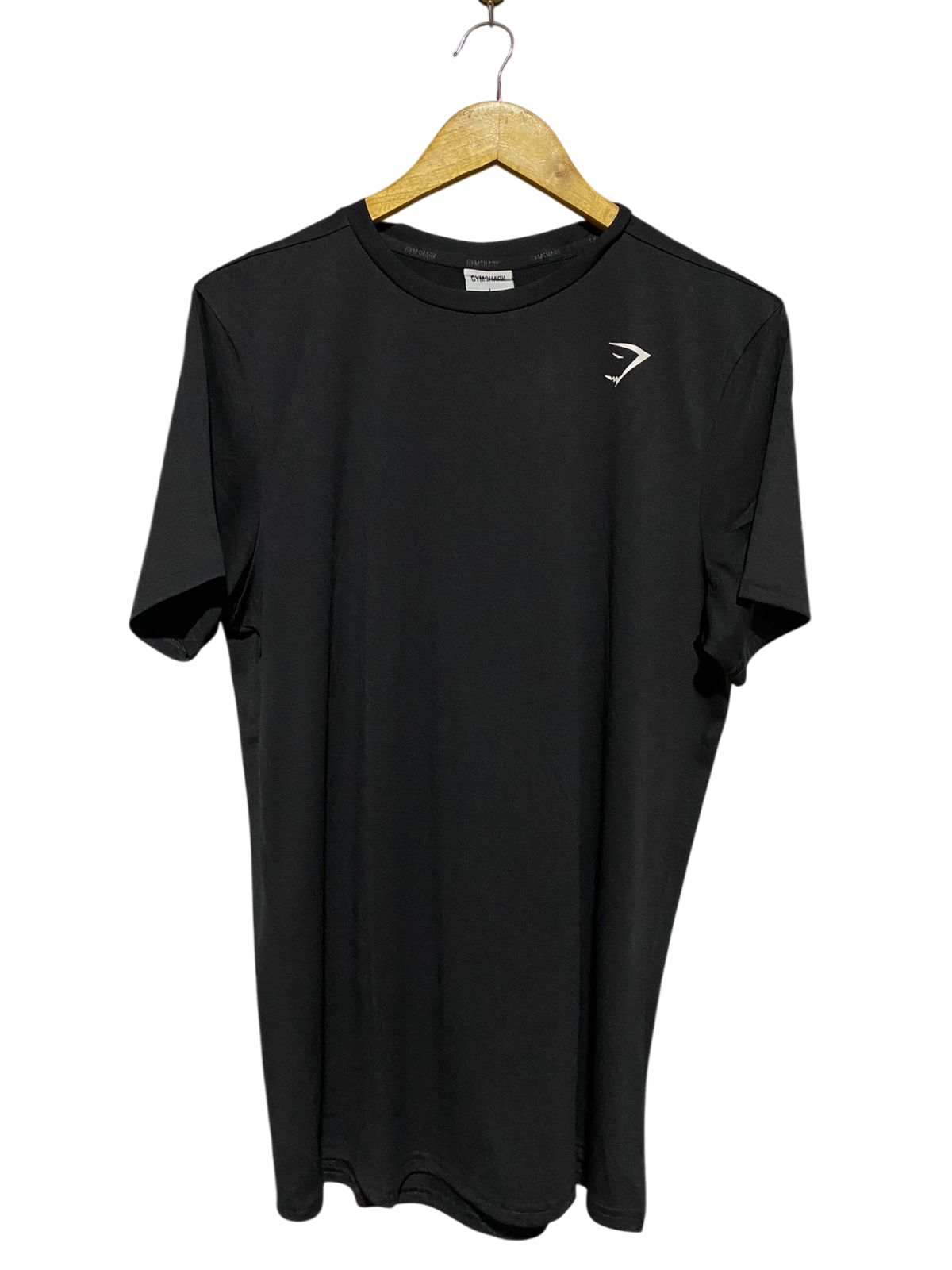 GYMSHARK |L| BUST 21| ARRIVAL T-SHIRT IN ONYX BLACK