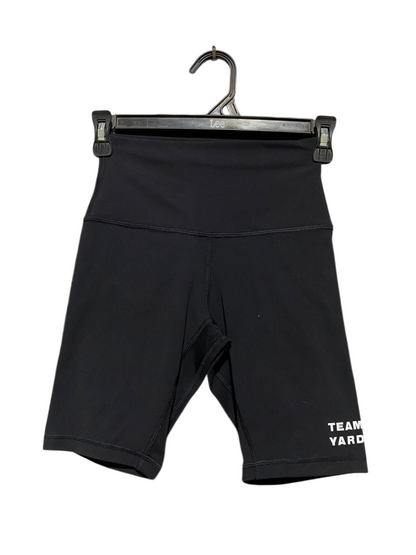 LULULEMON |XXS| WAIST 21| ALIGN HIGH-RISE SHORT 8" - BLACK "TEAM YARD" EDITION