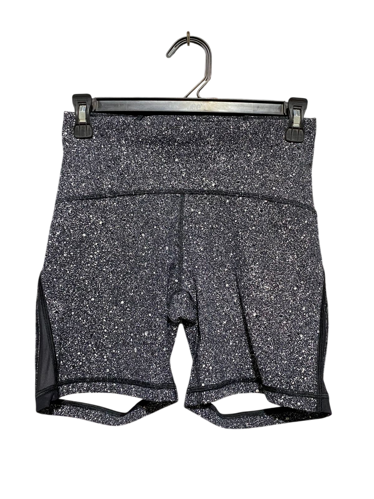 LULULEMON |S| WAIST 25| ALIGN HIGH-RISE SHORT 6" - WHITE SPARKLE PRINT
