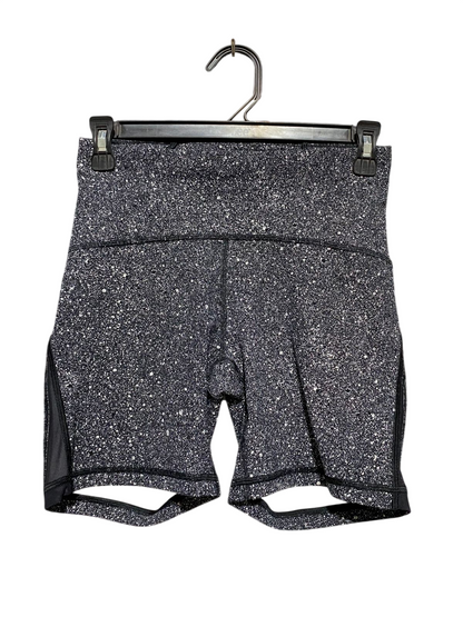 LULULEMON |S| WAIST 25| ALIGN HIGH-RISE SHORT 6" - WHITE SPARKLE PRINT