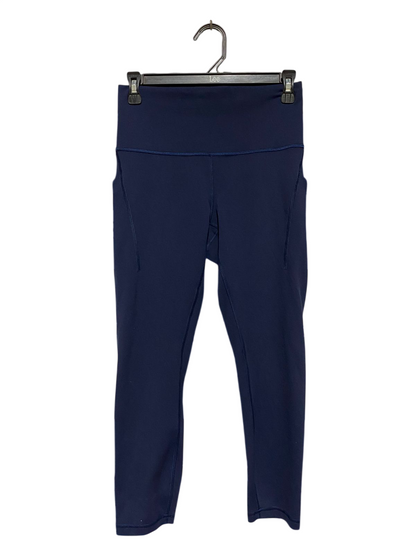 LULULEMON |S| WAIST 26| FAST AND FREE HIGH-RISE TIGHT - NAVY BLUE