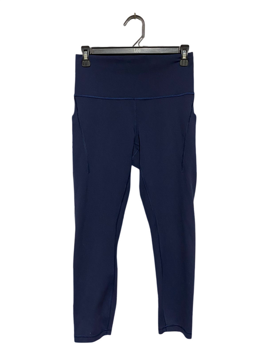 LULULEMON |S| WAIST 26| FAST AND FREE HIGH-RISE TIGHT - NAVY BLUE