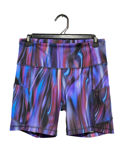 LULULEMON |M| WAIST 28| FAST AND FREE HIGH-RISE SHORT 6" - ABSTRACT COSMIC PRINT