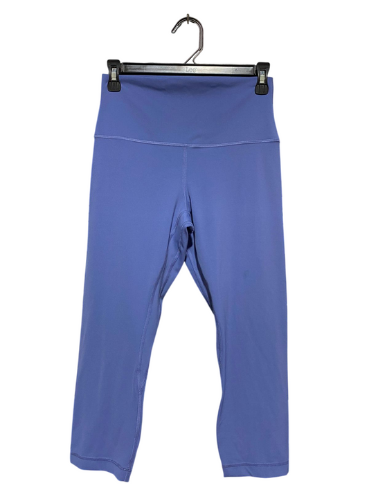 LULULEMON |XS| WAIST 25| HIGH-RISE ALIGN CROP LEGGINGS - PERIWINKLE BLUE