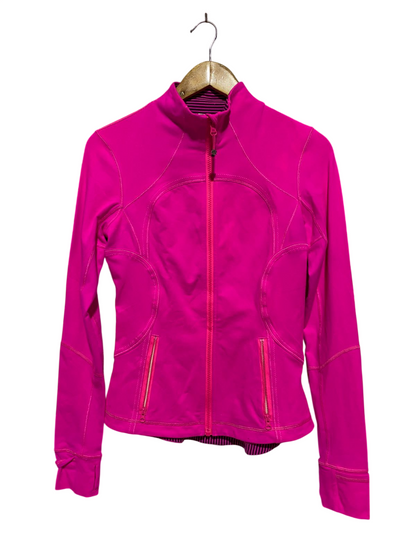 LULULEMON |S| BUST 16| DEFINE JACKET – DRAGONFRUIT PINK