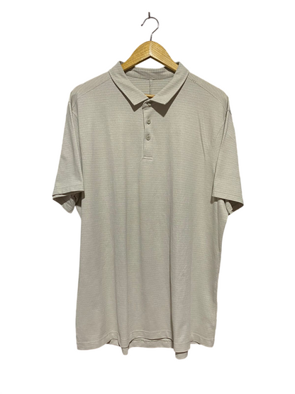LULULEMON |XL| BUST 24| PREMIUM TECHNICAL PERFORMANCE POLO – STONE BEIGE