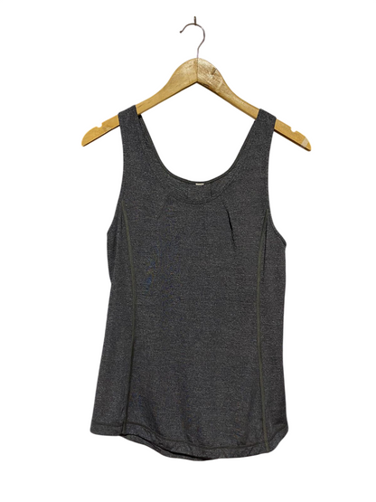 LULULEMON |S| BUST 16| PREMIUM TEXTURED PERFORMANCE TANK – CHARCOAL HEATHER