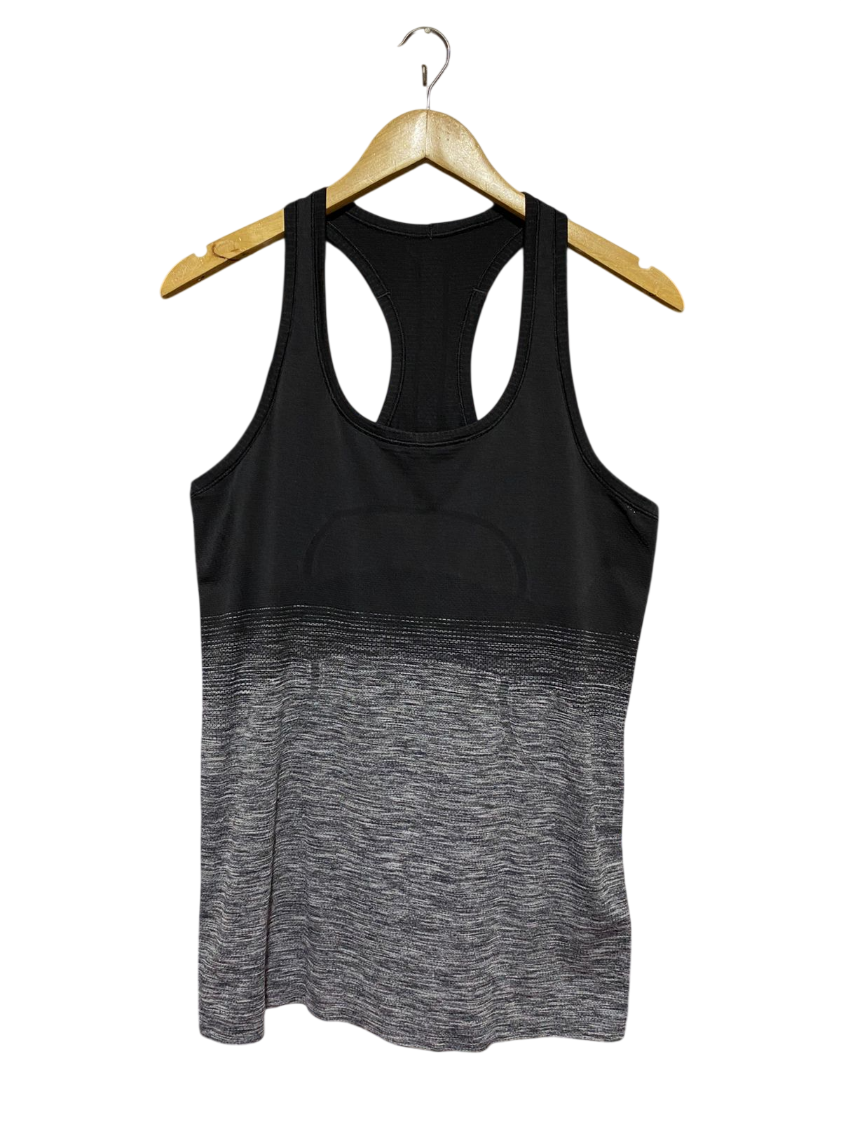 LULULEMON |M| BUST 17| PREMIUM SEAMLESS RACERBACK TANK – ONYX & CARBON OMBRÉ