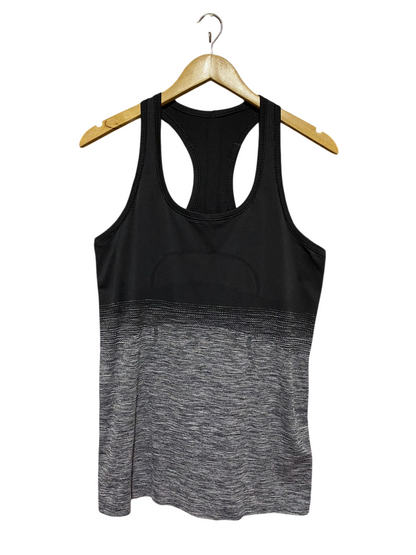 LULULEMON |M| BUST 17| PREMIUM SEAMLESS RACERBACK TANK – ONYX & CARBON OMBRÉ