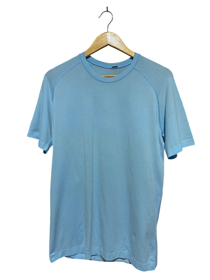 LULULEMON |M| BUST 18| METAL VENT TECH SHORT-SLEEVE TEE – SKY BLUE
