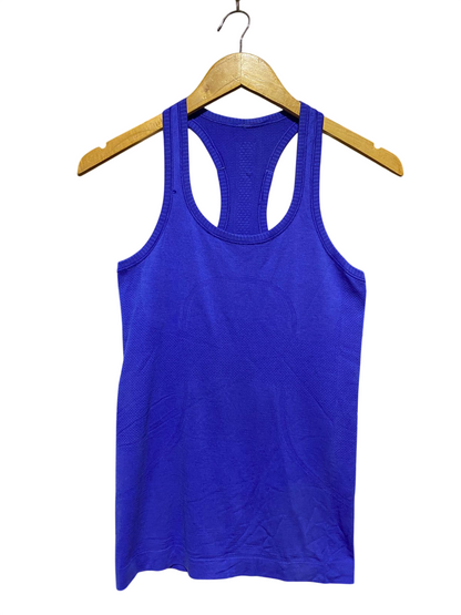 LULULEMON |XS| BUST 13| PREMIUM SEAMLESS RACERBACK PERFORMANCE TANK – ROYAL INDIGO