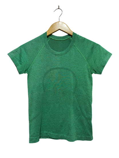 LULULEMON |XS| BUST 14| PREMIUM SEAMLESS SHORT-SLEEVE PERFORMANCE TEE – KELLY GREEN
