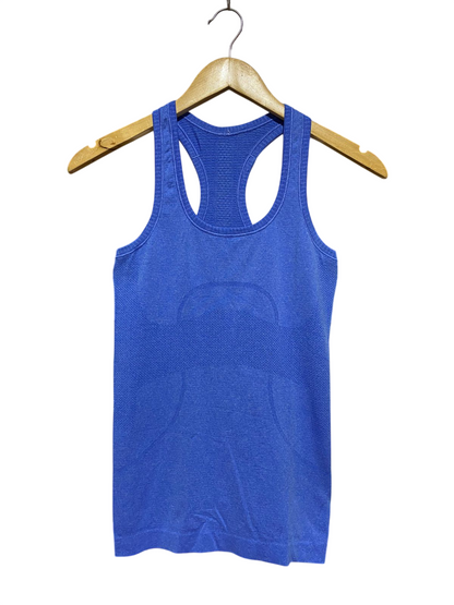 LULULEMON |XS| BUST 13| PREMIUM SEAMLESS RACERBACK ACTIVEWEAR TANK – COBALT BLUE